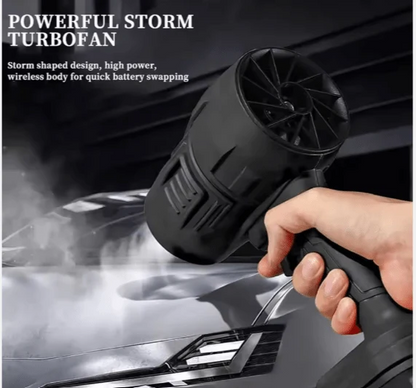Turbo Cordless Leaf Blower – 21V Powerful for Every Task